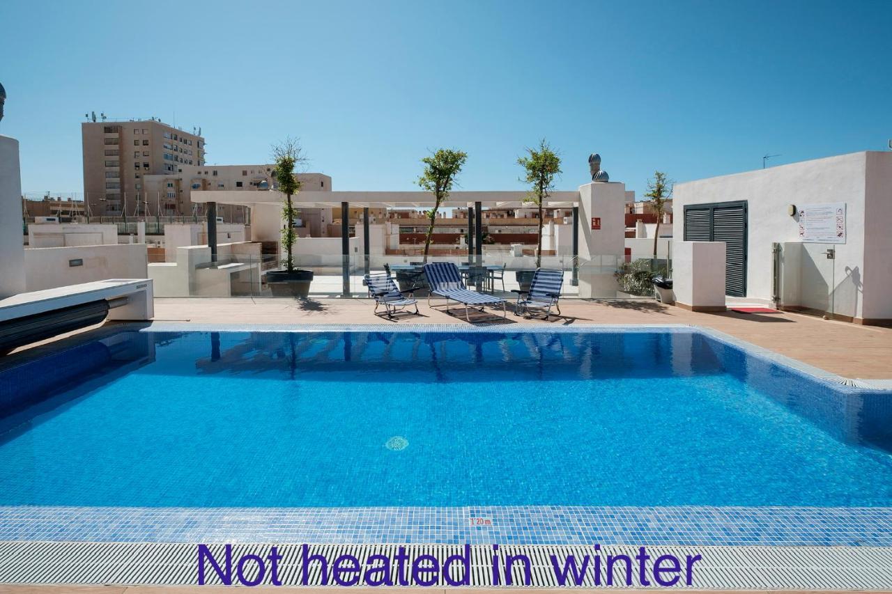 Apartamento Deluxe Con Piscina, Terraza & Parking Малага Екстер'єр фото